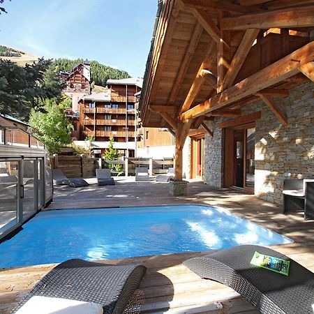 Odalys Chalet Le Renard Lodge レ・デュー・アルプ エクステリア 写真
