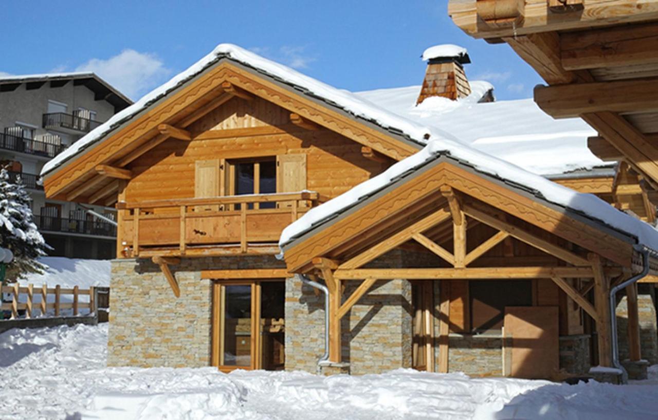 Odalys Chalet Le Renard Lodge レ・デュー・アルプ エクステリア 写真