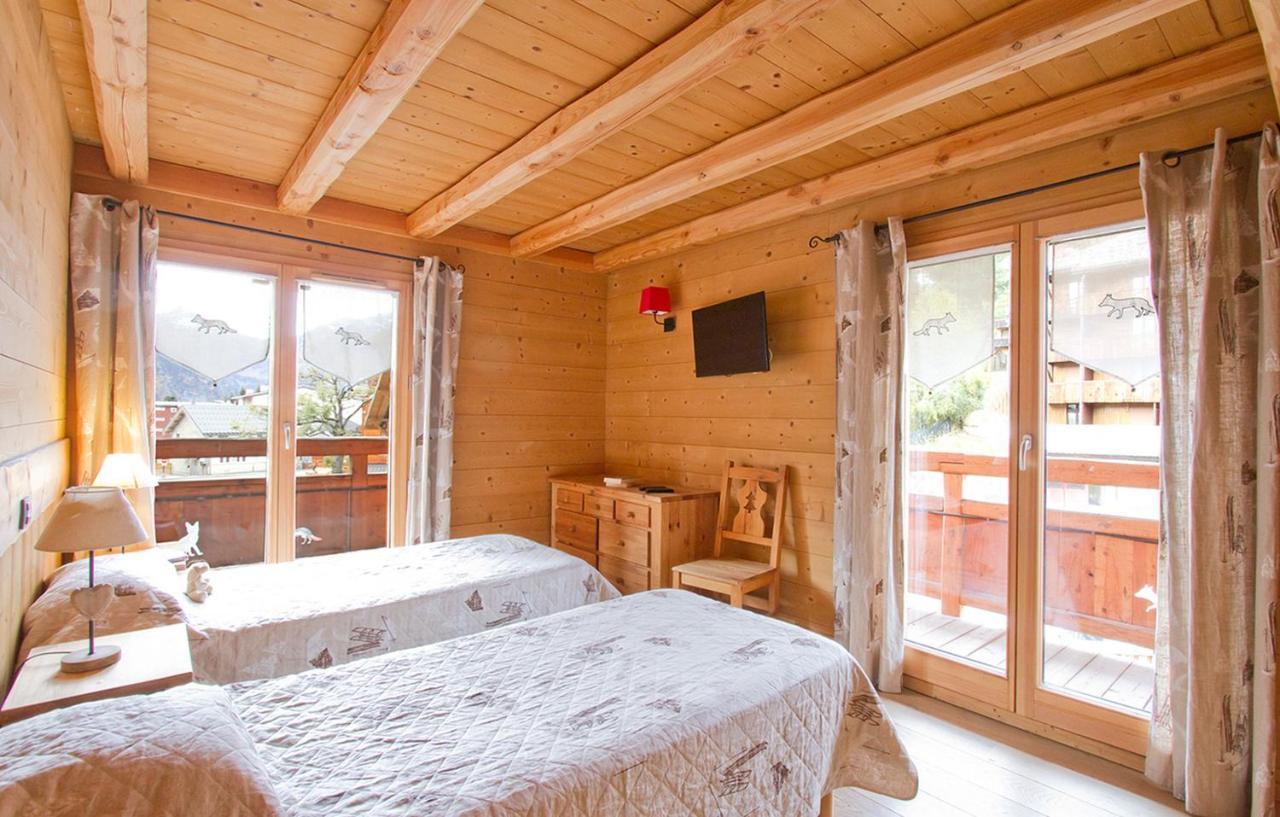 Odalys Chalet Le Renard Lodge レ・デュー・アルプ エクステリア 写真